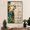 Fishing Poster Room Wall Art Prints | Find My Soul | Vintage Gift for Fisherman