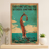 Fishing Poster Room Wall Art Prints | Man Octopus | Vintage Gift for Fisherman