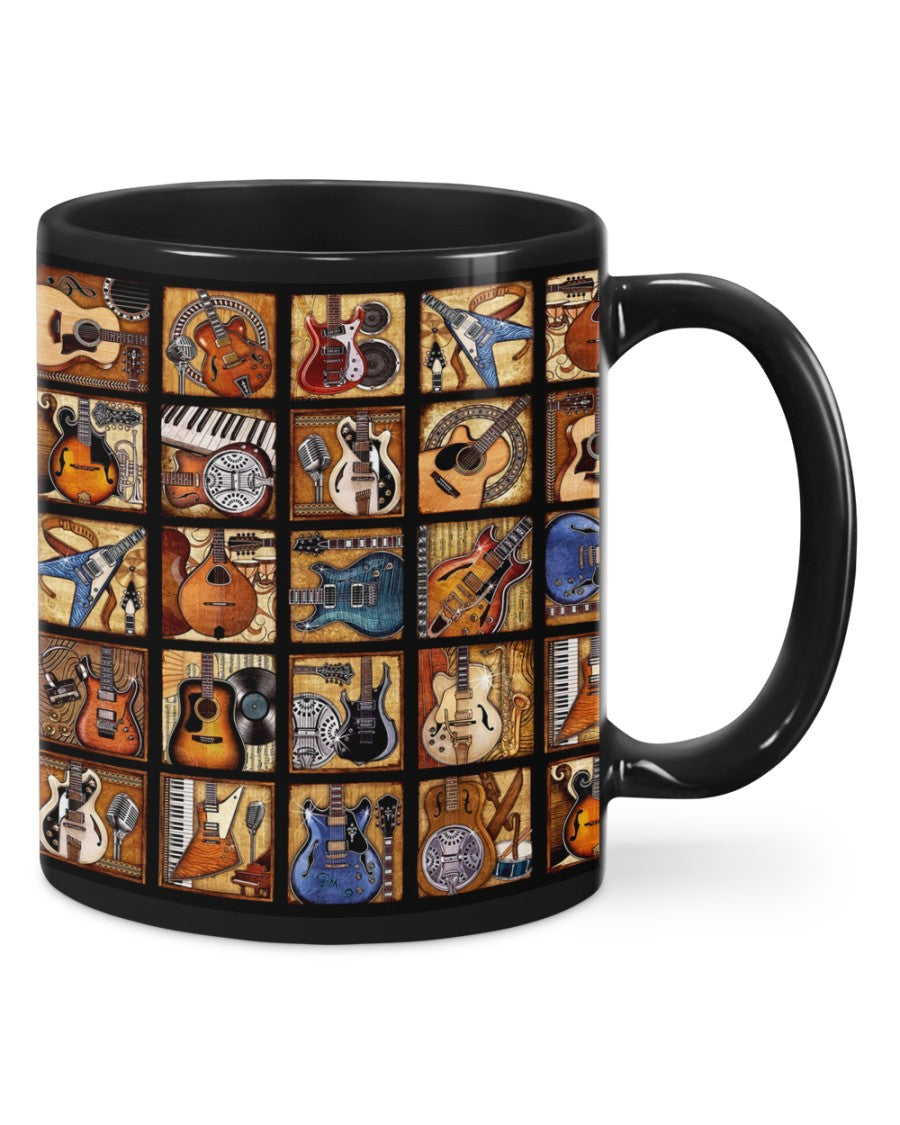 Guitar Coffee Mug | Guitar | Drinkware Gift for Guitarist