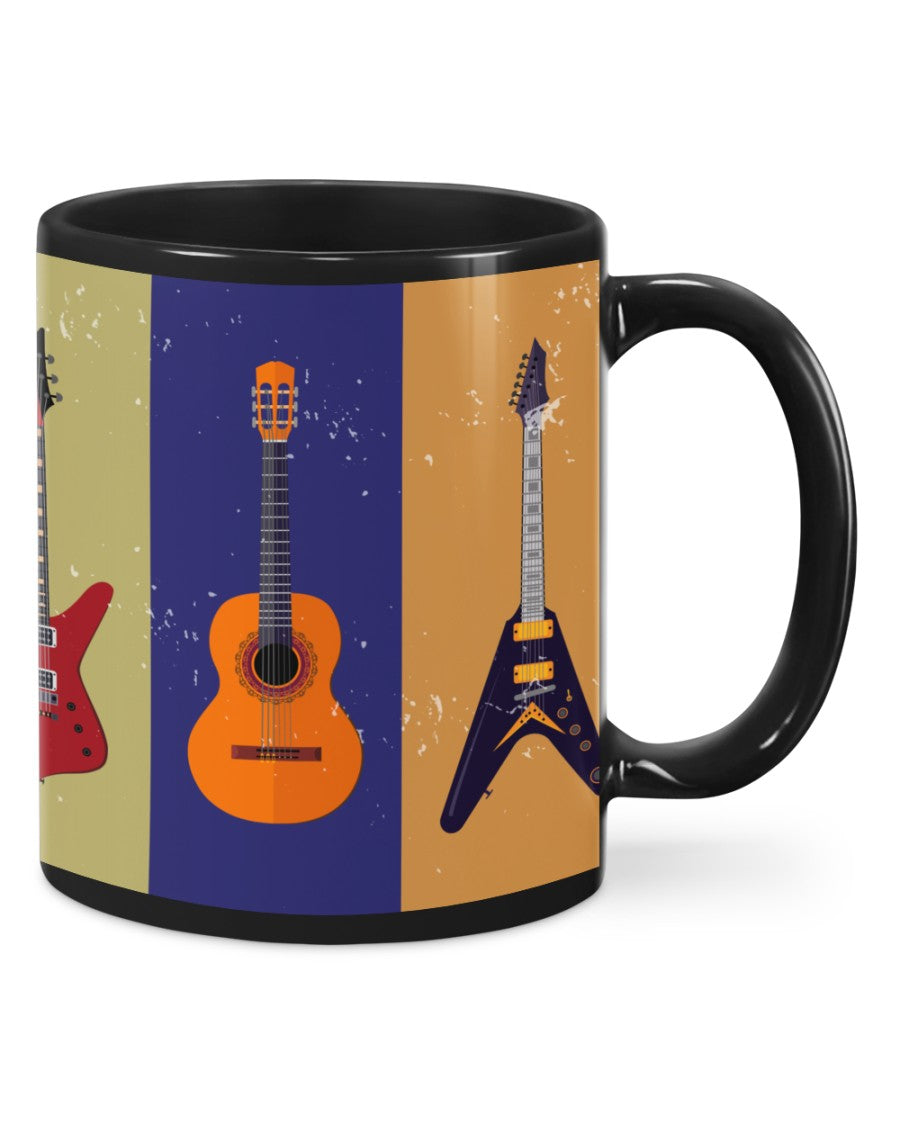 Guitar Coffee Mug | Guitar | Drinkware Gift for Guitarist