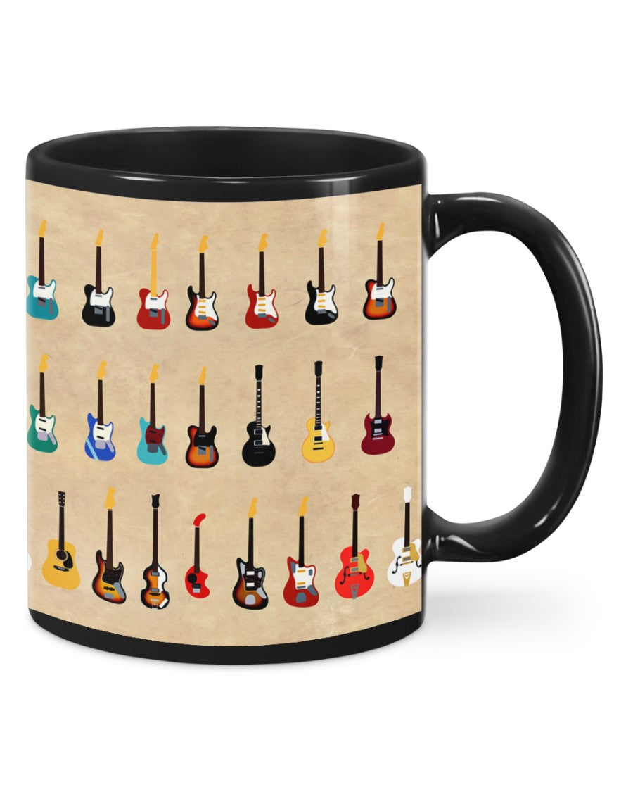 Guitar Coffee Mug | Guitar | Drinkware Gift for Guitarist