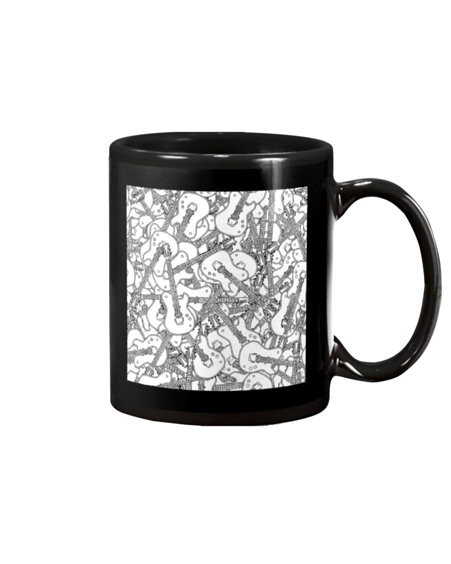 Guitar Coffee Mug | Guitar | Drinkware Gift for Guitarist