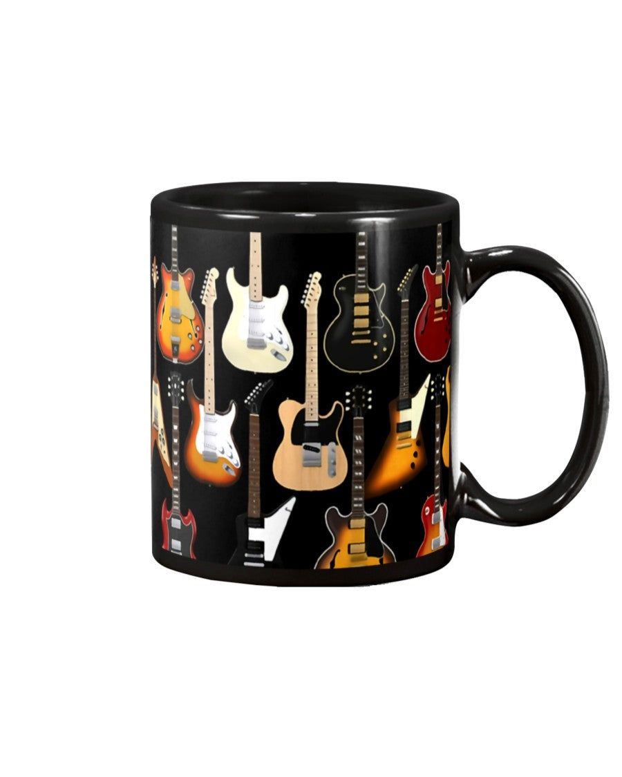 Guitar Coffee Mug | My Guitars | Drinkware Gift for Guitarist