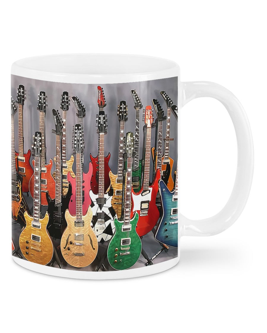 Guitar Coffee Mug | Electric Guitar | Drinkware Gift for Guitarist