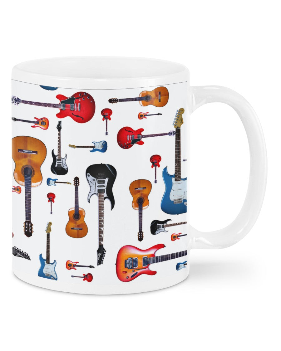 Guitar Coffee Mug | Electric Guitar | Drinkware Gift for Guitarist