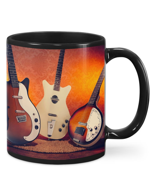 Guitar Coffee Mug | Guitar | Drinkware Gift for Guitarist