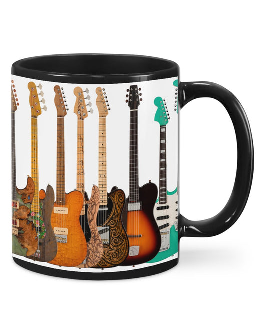 Guitar Coffee Mug | Guitar | Drinkware Gift for Guitarist