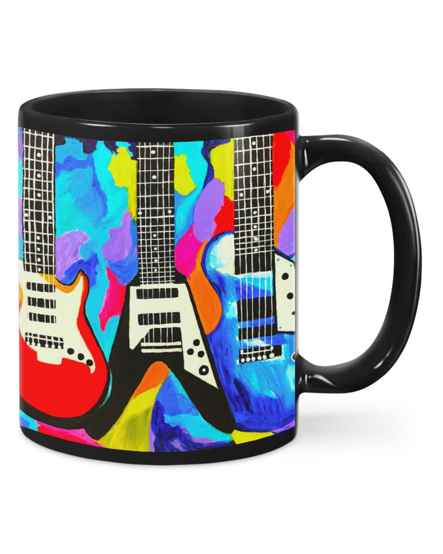 Guitar Coffee Mug | Guitar | Drinkware Gift for Guitarist