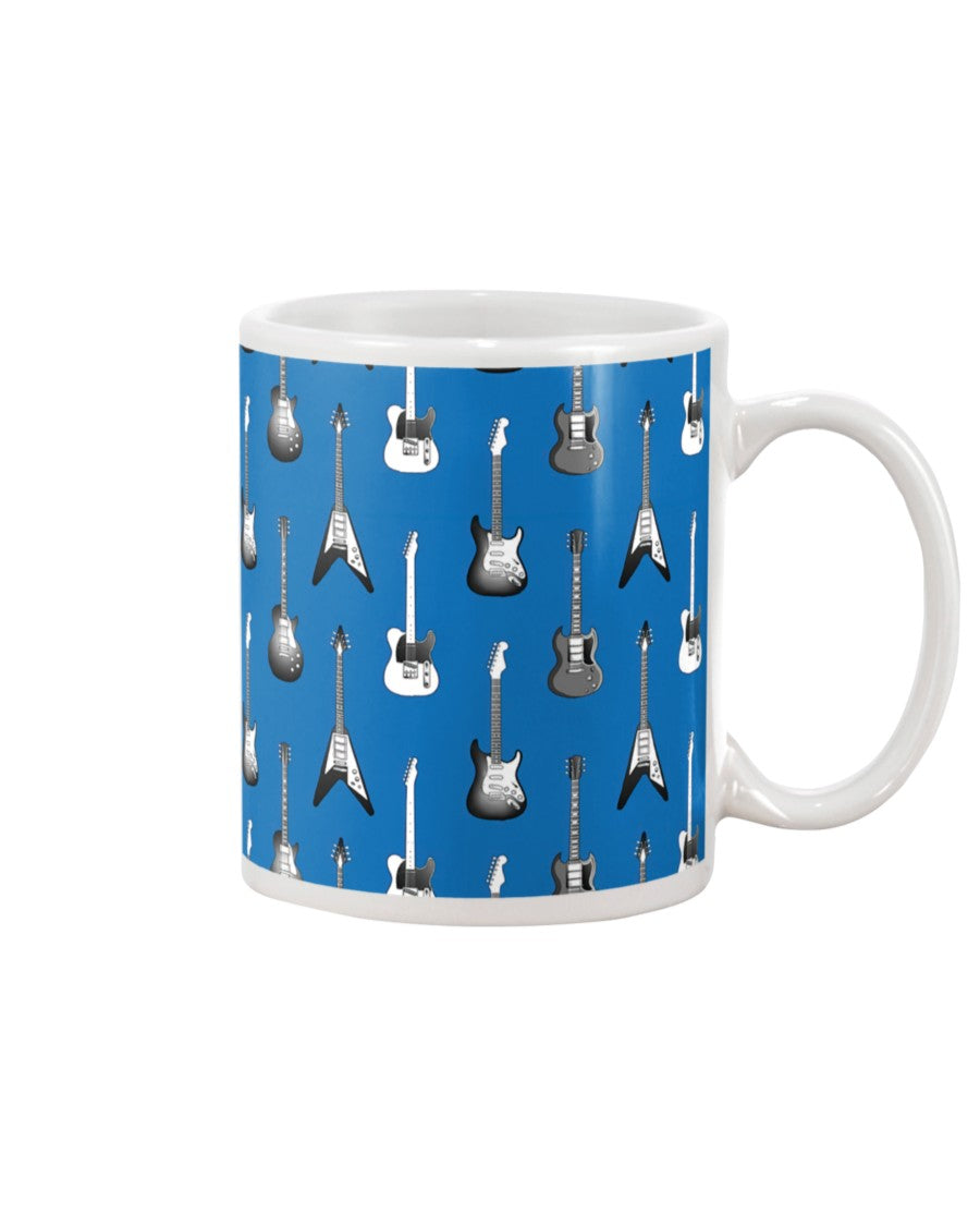 Guitar Coffee Mug | Electric Guitars | Drinkware Gift for Guitarist