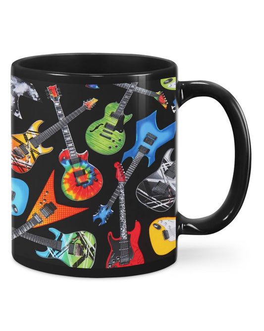 Guitar Coffee Mug | Guitar | Drinkware Gift for Guitarist