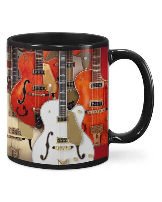 Guitar Coffee Mug | Guitar | Drinkware Gift for Guitarist