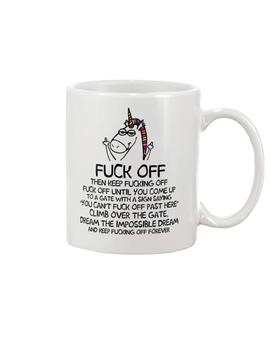 Funny Coffee Mug | Unicorn Motivational Quote | Funny Badass Quotes Drinkware Gift