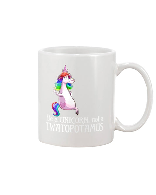 Funny Coffee Mug | Be A Unicorn | Funny Badass Quotes Drinkware Gift