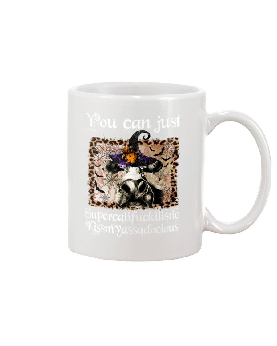 Funny Coffee Mug | Cow Witch | Funny Badass Quotes Drinkware Gift