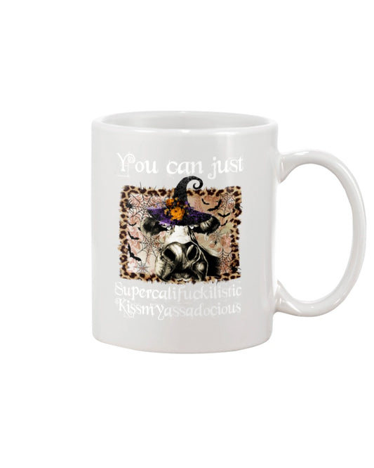 Funny Coffee Mug | Cow Witch | Funny Badass Quotes Drinkware Gift