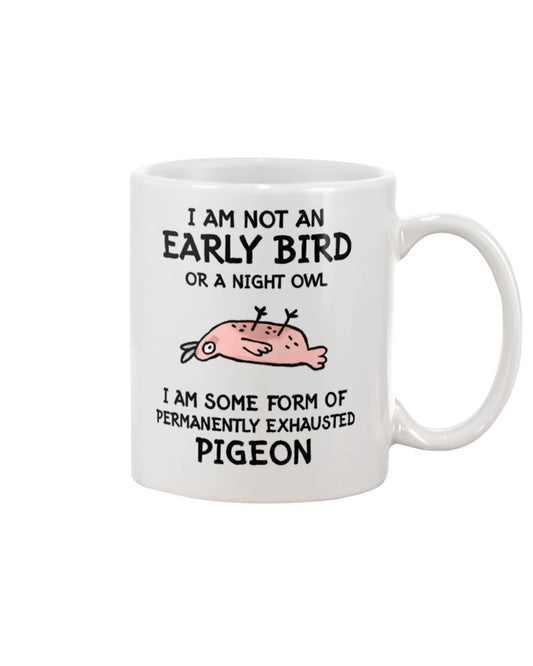 Funny Coffee Mug | I Am Night Owl | Funny Badass Quotes Drinkware Gift