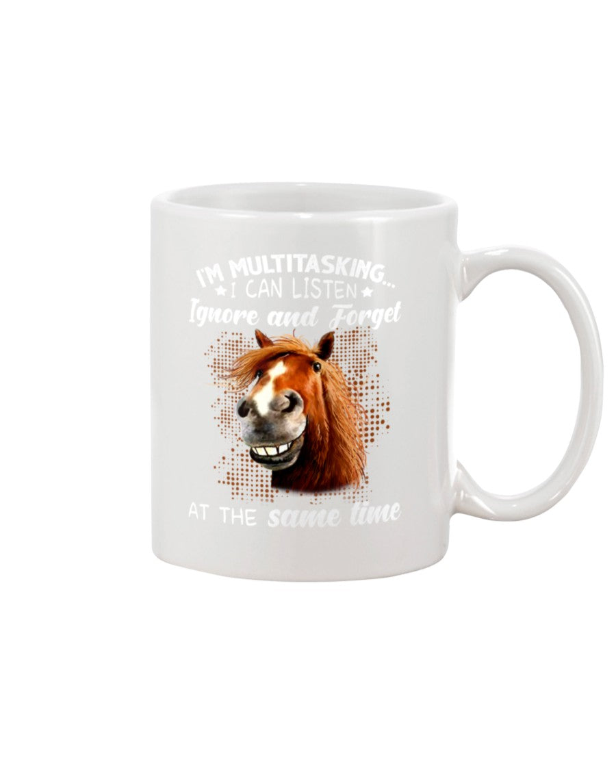 Funny Coffee Mug | I'm Multitasking | Funny Badass Quotes Drinkware Gift
