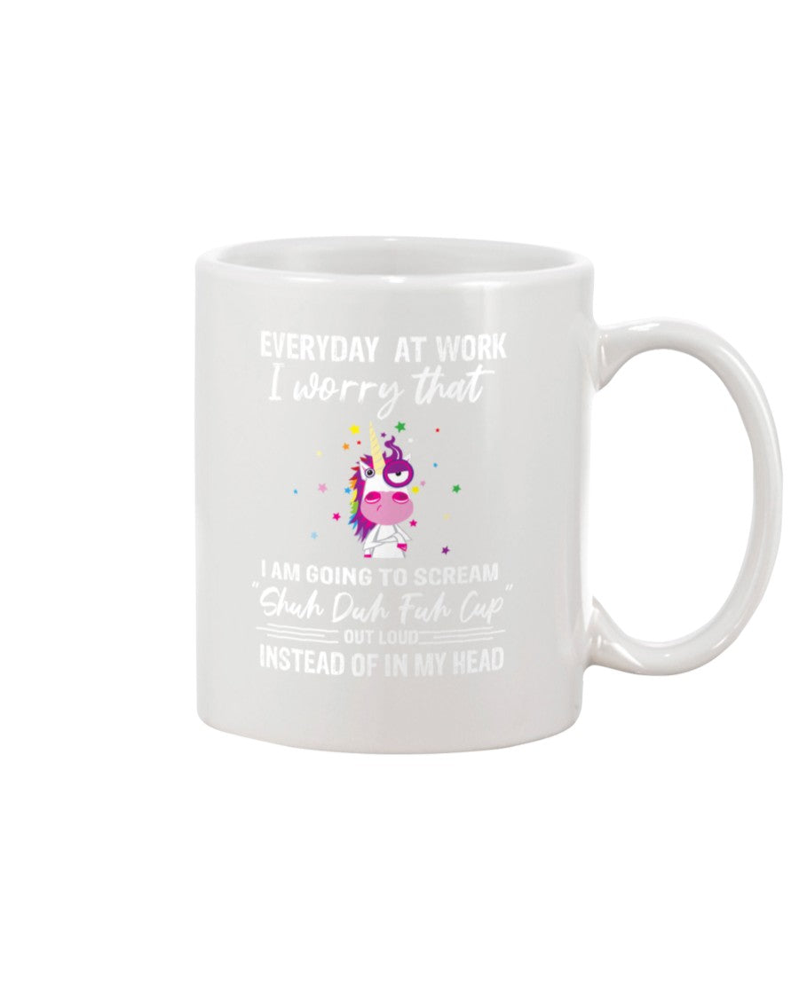 Funny Coffee Mug | Heifer Shuh Duh Fuh Cup | Funny Badass Quotes Drinkware Gift