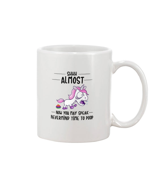 Funny Coffee Mug | Time To Poop | Funny Badass Quotes Drinkware Gift