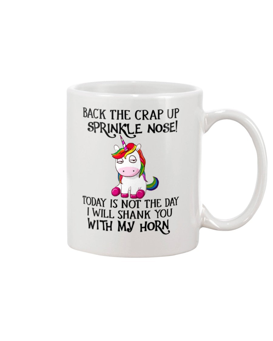 Funny Coffee Mug | Unicorn Sprinkle Nose | Funny Badass Quotes Drinkware Gift