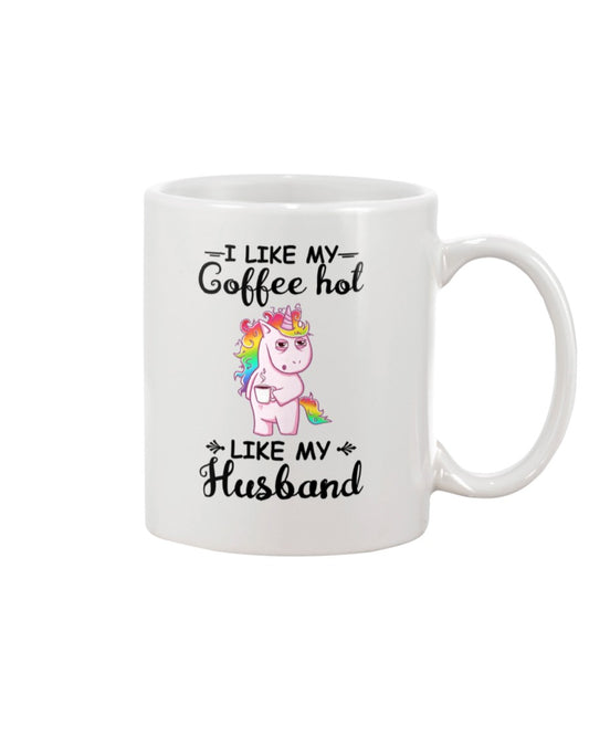 Funny Coffee Mug | Coffee Hot Unicorn | Funny Badass Quotes Drinkware Gift