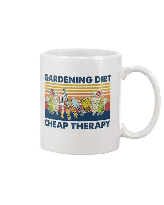 Gardening Coffee Mug | Gardening Dirt | Drinkware Gift for Gardener, Plants Lover
