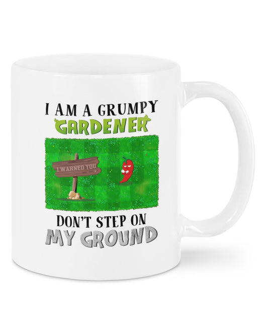 Gardening Coffee Mug | Grumpy Gardener | Drinkware Gift for Gardener, Plants Lover