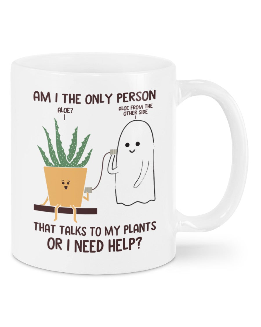 Gardening Coffee Mug | Talks To My Plants | Drinkware Gift for Gardener, Plants Lover