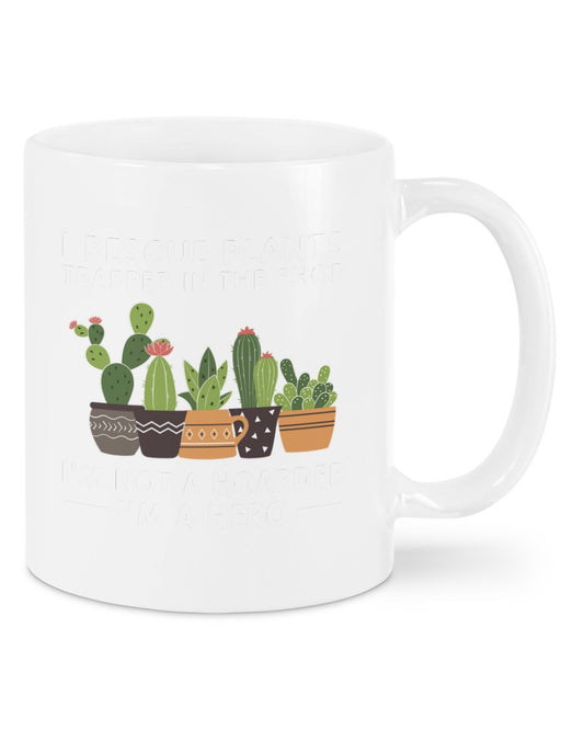 Gardening Coffee Mug | Cactus | Drinkware Gift for Gardener, Plants Lover