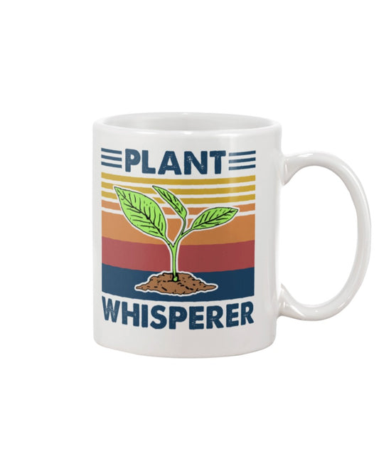 Gardening Coffee Mug | Plant Whisperer | Drinkware Gift for Gardener, Plants Lover