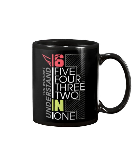 Motorcycle Coffee Mug | Five Four Three Two | Drinkware Gift for Men Women Biker, Motorcyclist