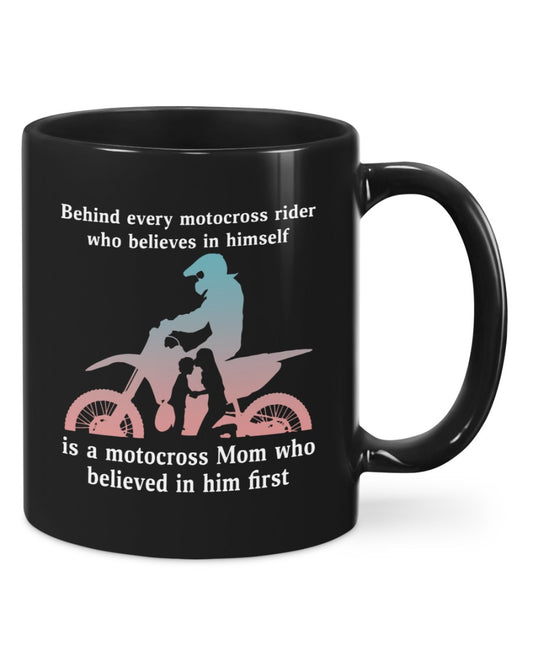 Motorcycle Coffee Mug | Motorcross Mom | Drinkware Gift for Men Women Biker, Motorcyclist