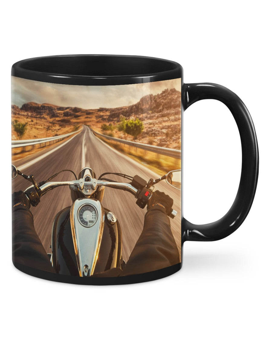 Motorcycle Coffee Mug | Motorcyclist | Drinkware Gift for Men Women Biker, Motorcyclist