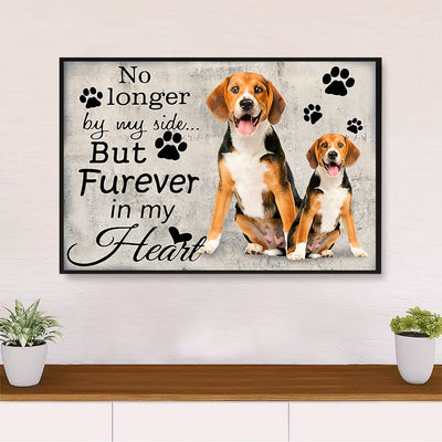 Beagle Dog Poster Prints | Memorial Dog | Wall Art Gift for Pocket Beagle Puppies Lover