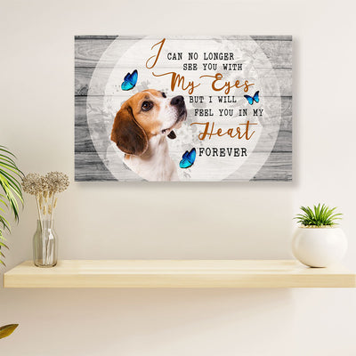 Beagle Dog Canvas Wall Art Prints | Memorial Dog | Home Décor Gift for Pocket Beagle Puppies Lover