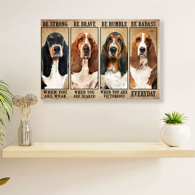 Basset hound hotsell wall art