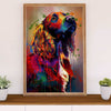 Cocker Spaniel Canvas Wall Art | Watercolor Dog Painting | Gift for Cocker Spaniel Puppies Lover