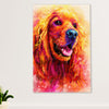 Cocker Spaniel Dog Poster | Watercolor Dog Painting | Wall Art Gift for Cocker Spaniel Puppies Lover
