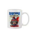 Dachshund Dog Coffee Mug | Distracted by Dachshunds & Skiing | Drinkware Gift for Dachshund Puppies Lover