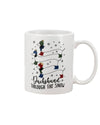 Dachshund Dog Coffee Mug | Dachshund Through The Snow | Drinkware Gift for Dachshund Puppies Lover