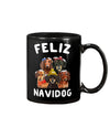 Dachshund Dog Coffee Mug | Feliz Navidog Winter | Drinkware Gift for Dachshund Puppies Lover