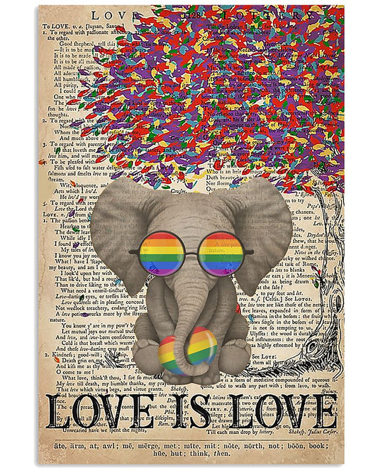 LGBT - Elephant Love Is Love 