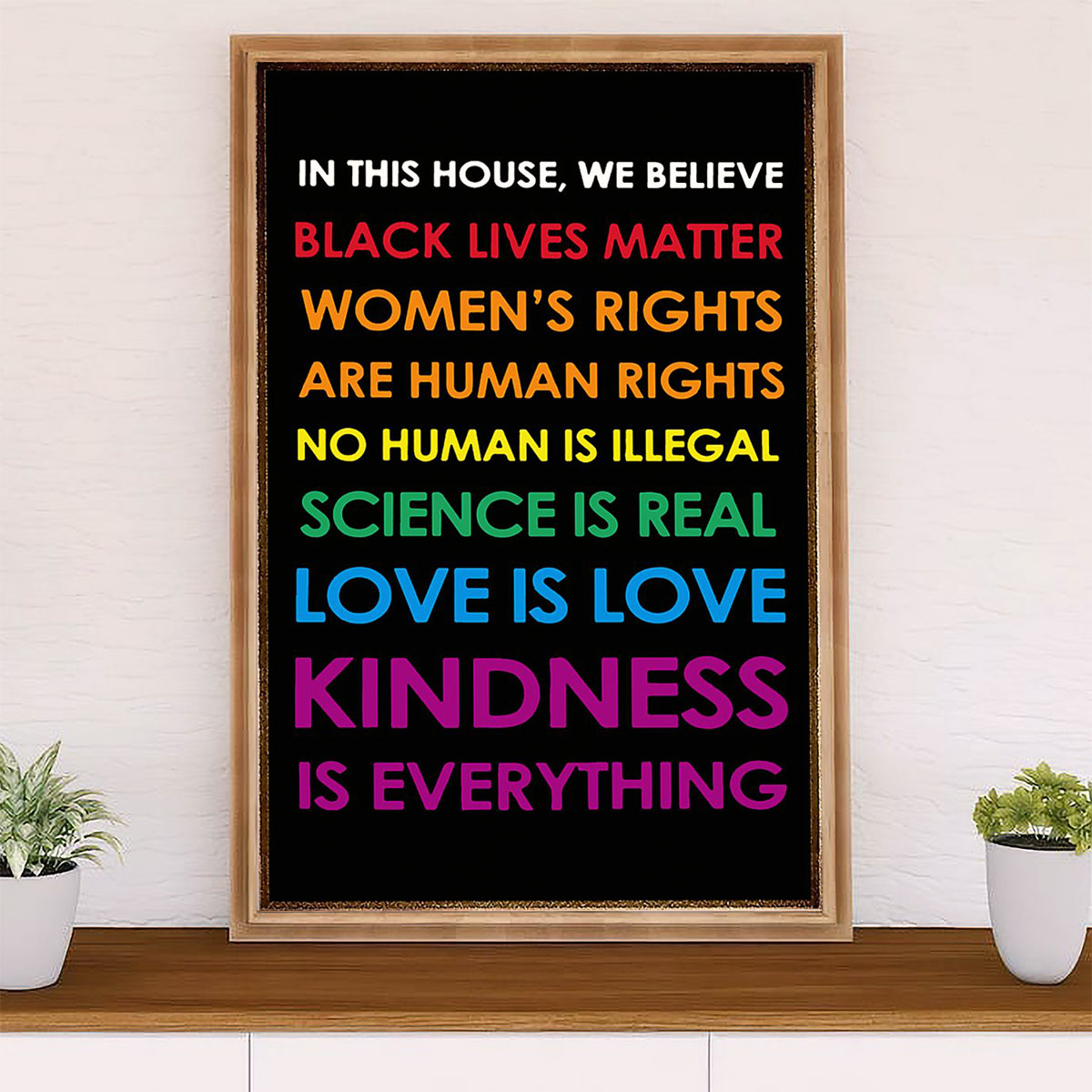 African American Afro Poster Prints | Black Lives Matter | Wall Art Gift for Black Girl