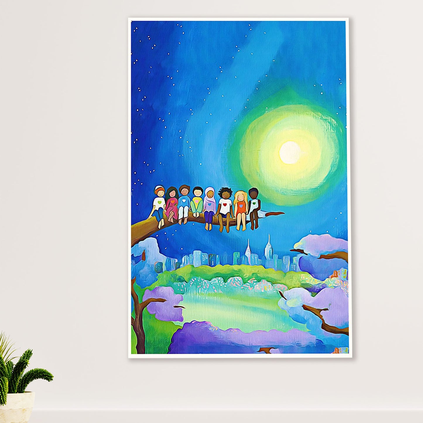 African American Afro Poster Prints | Different Cultures | Wall Art Gift for Black Girl