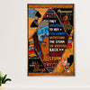 African American Afro Poster Prints | They Whispered To Her | Wall Art Gift for Black Girl