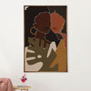 African American Afro Canvas Wall Art Prints | Two Girls Art | Gift for Black Girl