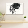 African Americans Afro Poster Prints | Woman Art Painting | Wall Art Black Pride Gift for Black Girl