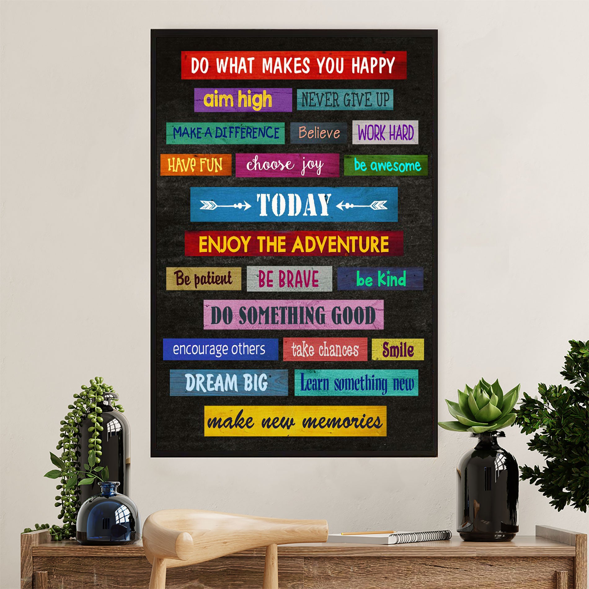Teacher Classroom Poster | Motivational Quotes | Wall Art Back To School Gift for Teacher