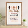 Teacher Classroom Poster | We Are Welcome, Empowered | Wall Art Back To School Gift for Teacher