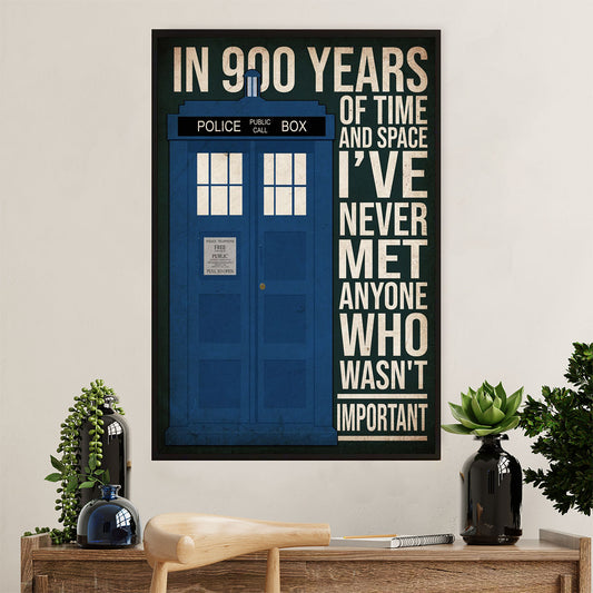 Police Officer Poster | Police Public Call Box | Wall Art Gift for Policeman